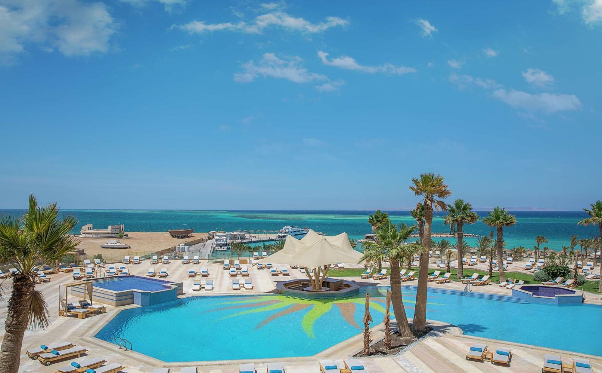 Hilton Hurghada Plaza Hotel Exteriör bild